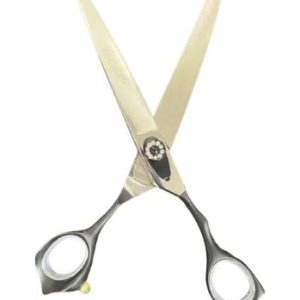 TESOURA RETA 7.5  PRATA CABO PRETO UAU+