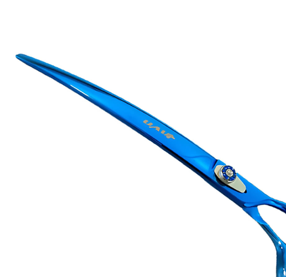 TESOURA CURVA 8.5 AZUL UAU+ - Imagem 5